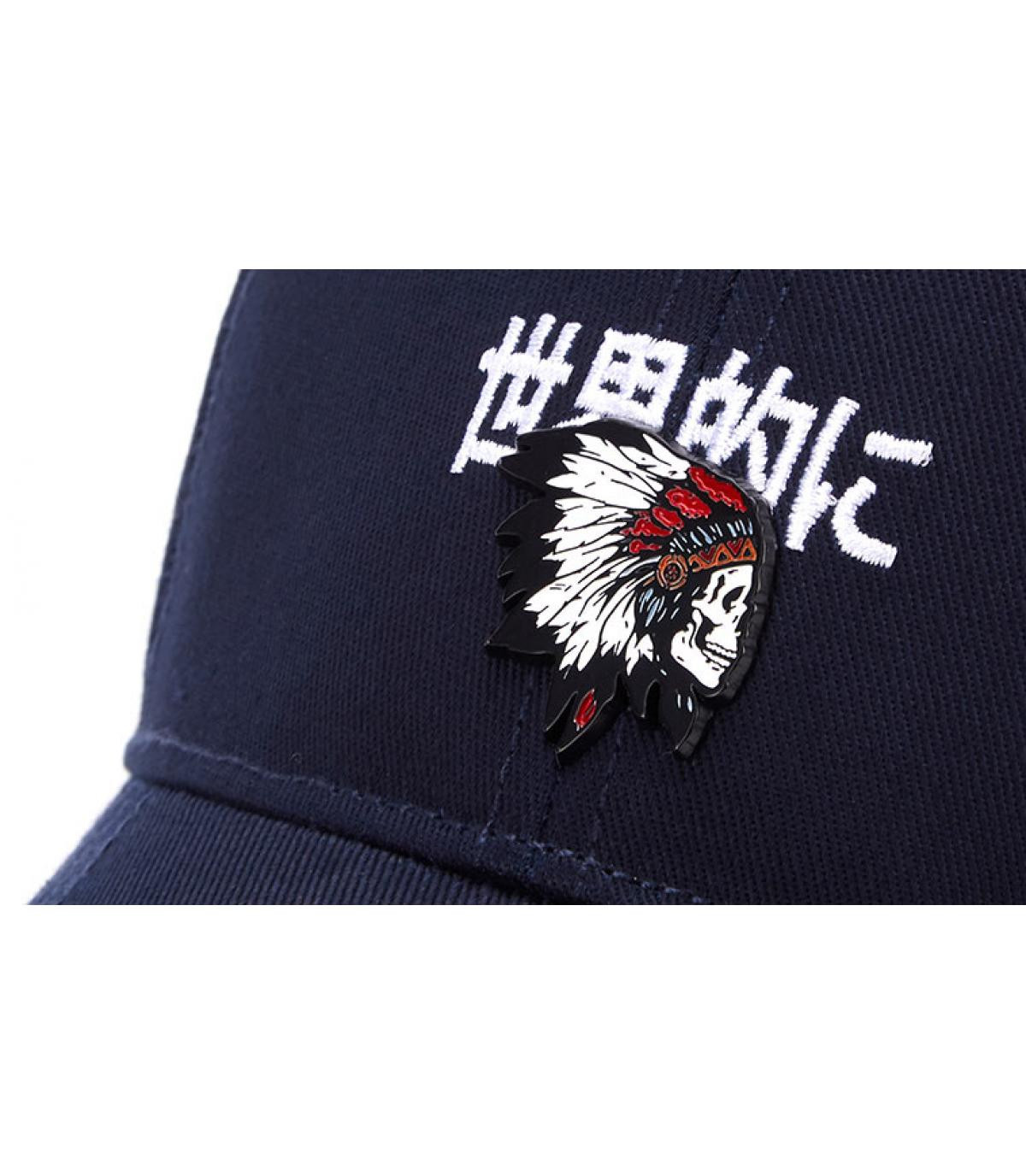 gorra calavera indio negro gorra calavera indio negro